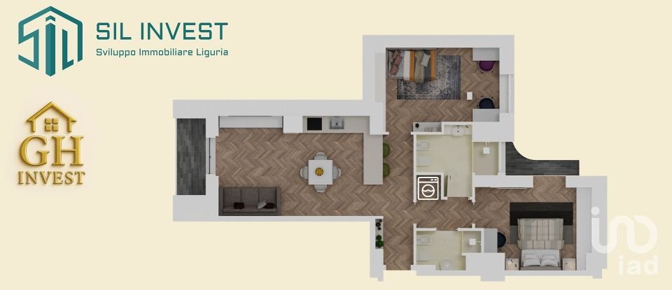 Appartamento 5 locali di 86 m² a Genova (16121)