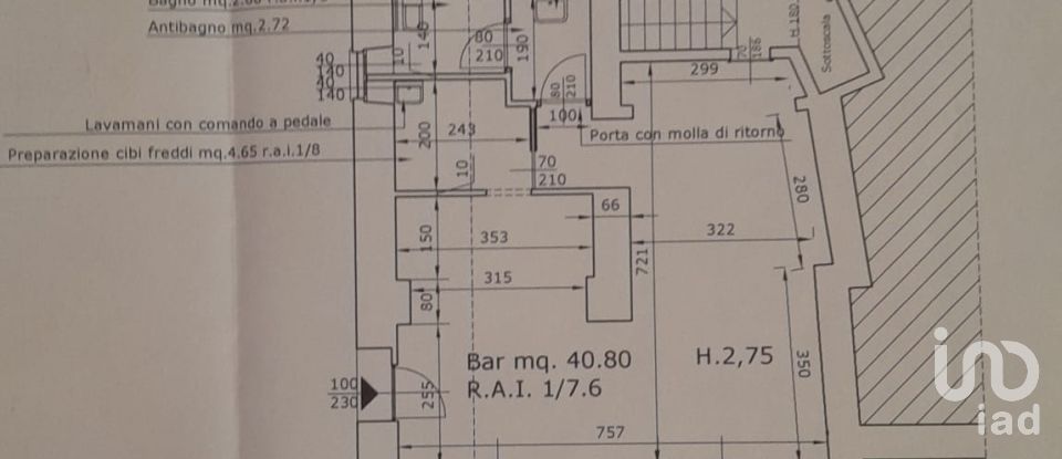 Shop / premises commercial of 72 m² in Calolziocorte (23801)