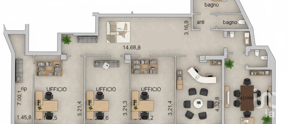 Shop / premises commercial of 172 m² in Verona (37121)