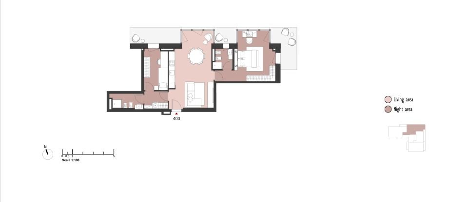 Trilocale di 100 m² a Milano (20126)