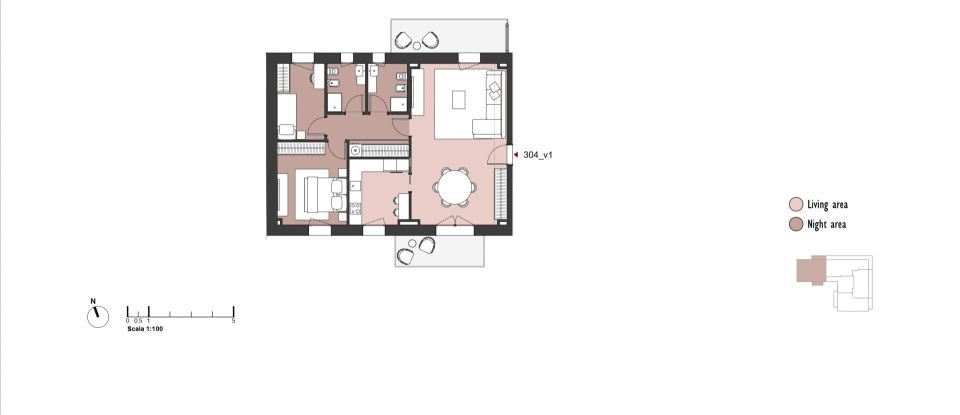 Trilocale di 110 m² a Milano (20126)