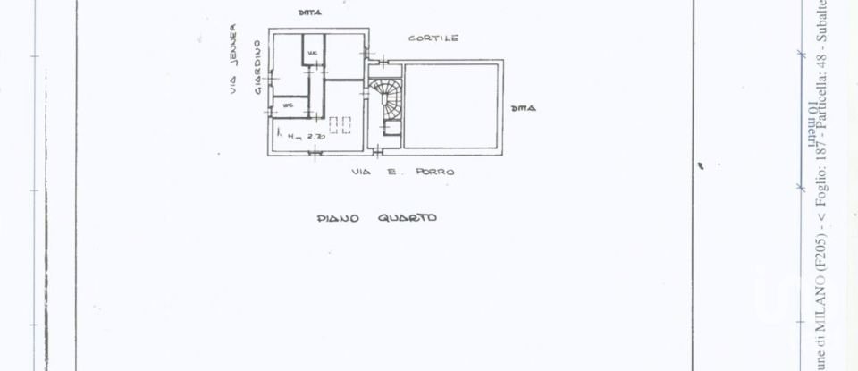 Three-room apartment of 70 m² in Milano (20149)