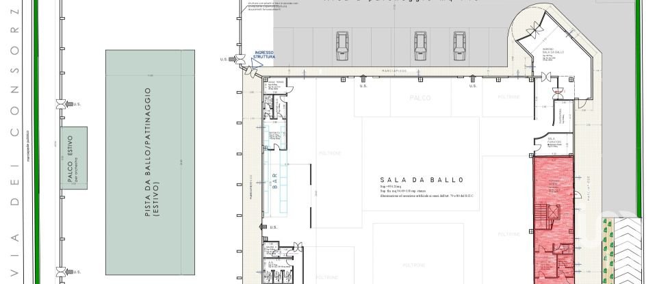 Negozio / locale commerciale di 1.150 m² in Porto Sant'Elpidio (63821)
