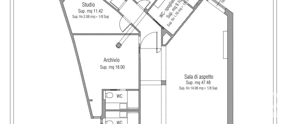 Apartment 8 rooms of 166 m² in Firenze (50125)