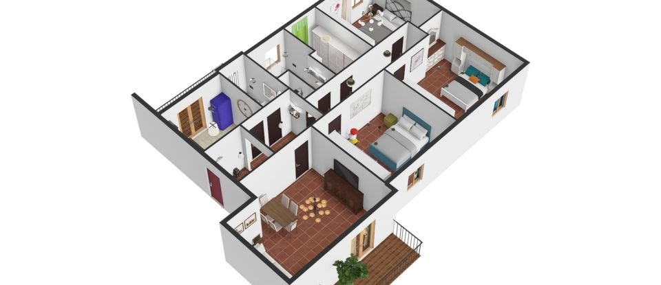 Apartment 8 rooms of 151 m² in Scalea (87029)