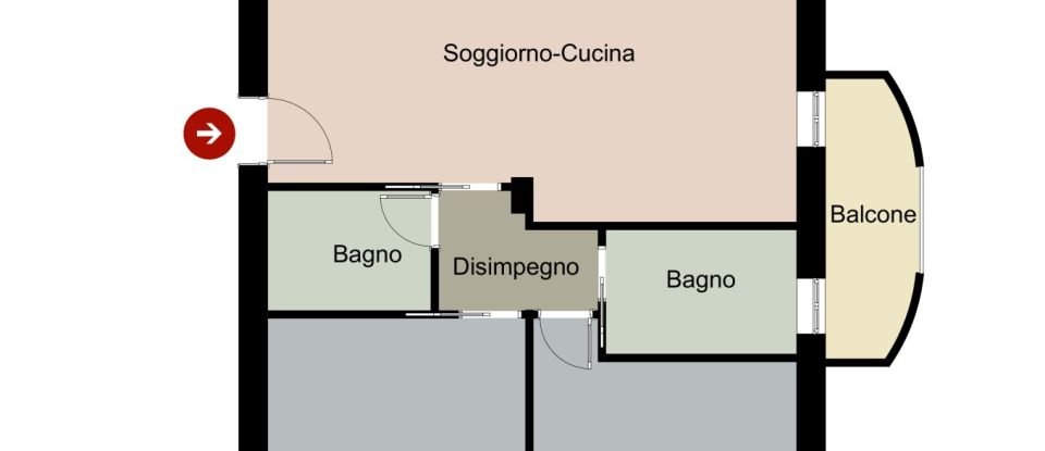 Quadrilocale di 100 m² a Macerata (62100)