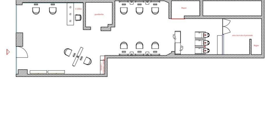 Shop / premises commercial of 150 m² in Mantova (46100)