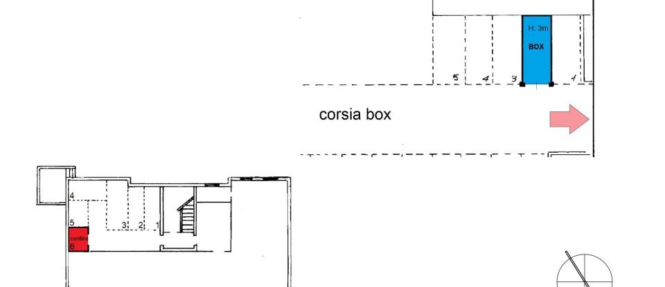 Three-room apartment of 111 m² in Samarate (21017)