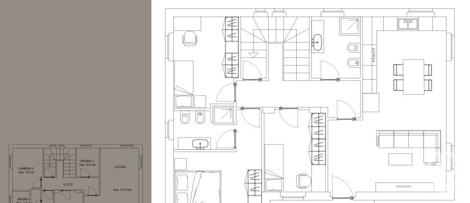 House 7 rooms of 190 m² in Treia (62010)