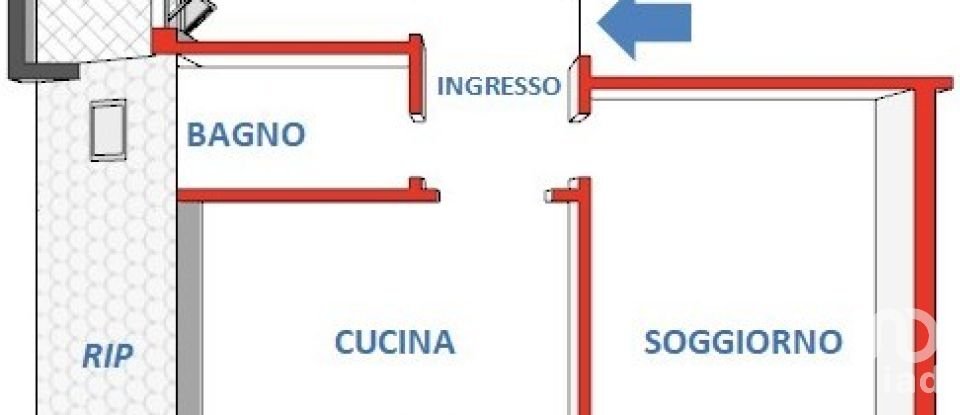 Three-room apartment of 100 m² in Mele (16010)