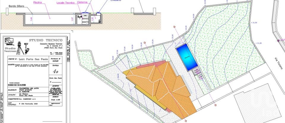 Farm 5 rooms of 175 m² in Loiri Porto San Paolo (07020)