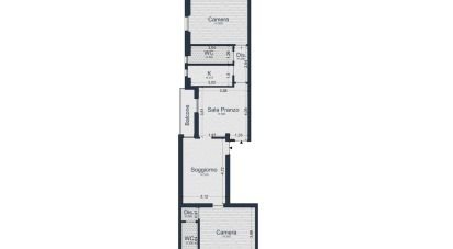 Quadrilocale di 95 m² a Milano (20126)