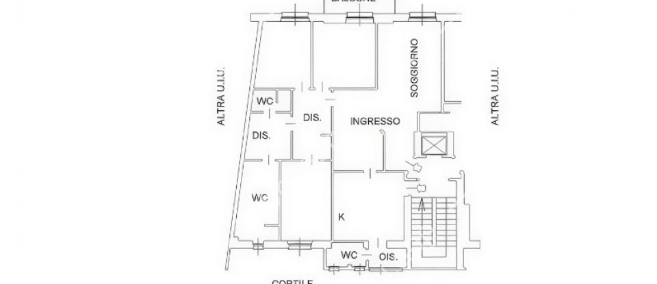 Quadrilocale di 137 m² a Milano (20122)
