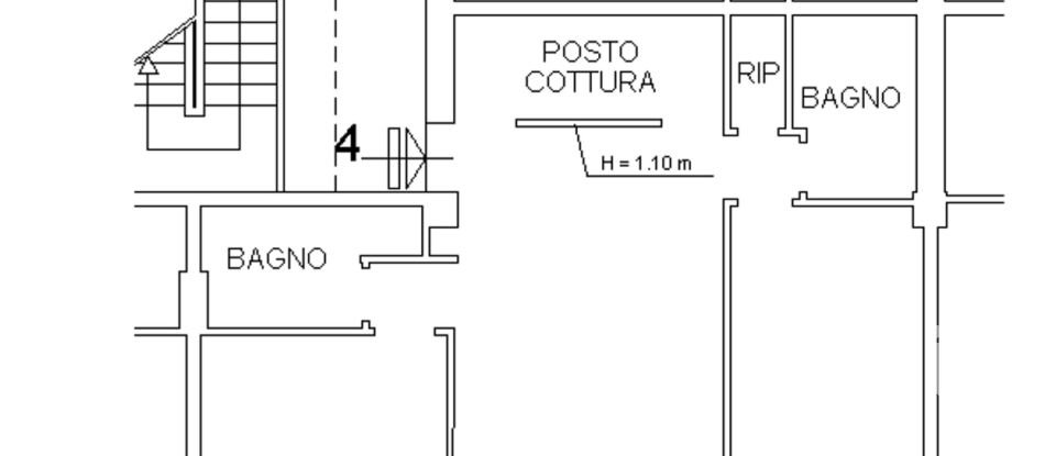 Apartment 6 rooms of 90 m² in Genova (16128)