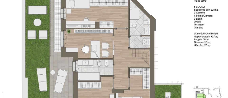 Appartamento 5 locali di 150 m² a Milano (20126)