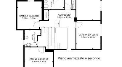 Casale 9 locali di 203 m² in Bargagli (16021)