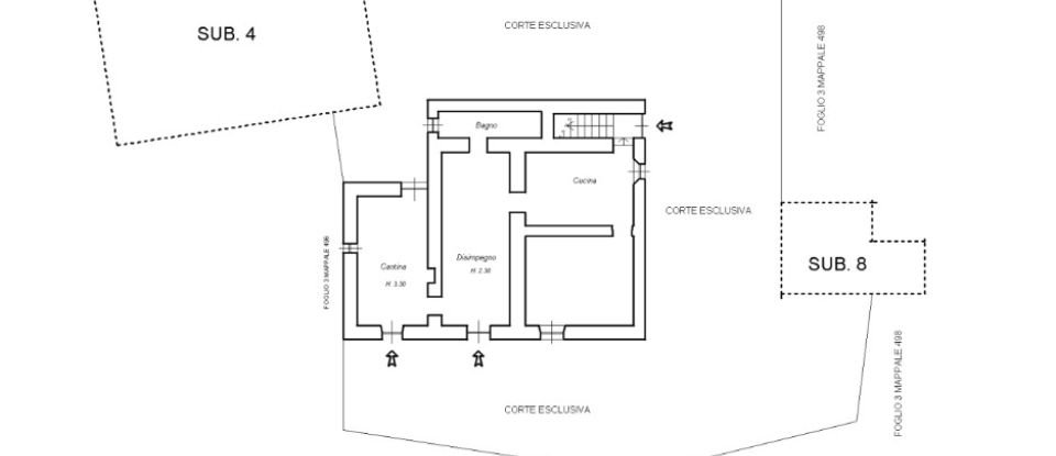 House 8 rooms of 215 m² in Giusvalla (17010)