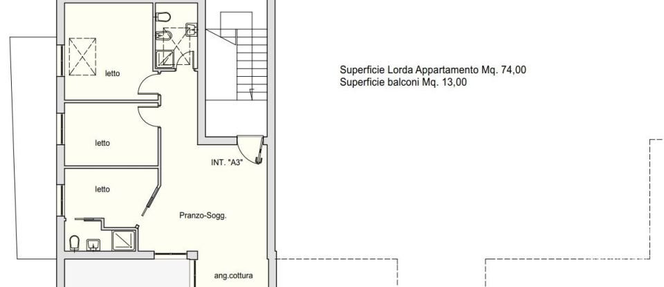 Apartment 6 rooms of 87 m² in Tortoreto (64018)