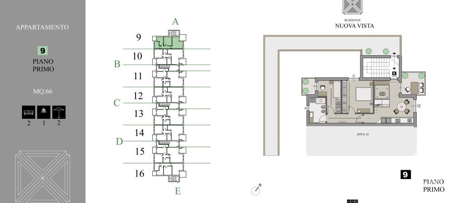 Quadrilocale di 66 m² a Filottrano (60024)