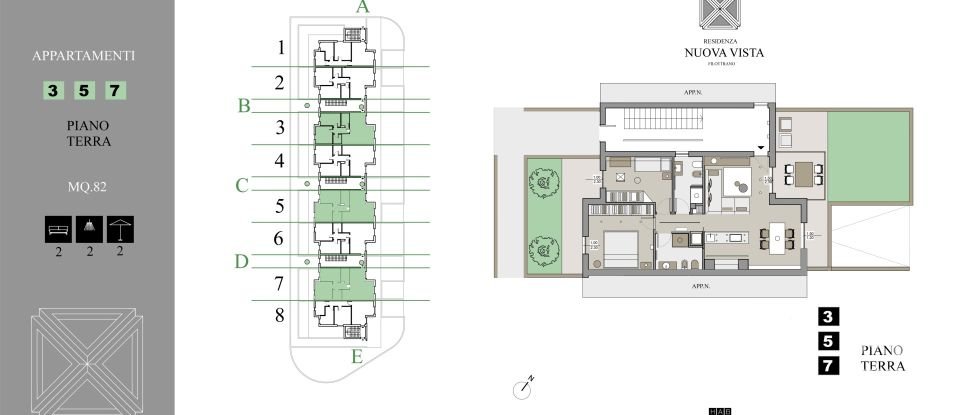 Apartment 6 rooms of 82 m² in Filottrano (60024)