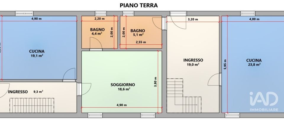 Country home 5 rooms of 234 m² in Massa Fiscaglia (44025)