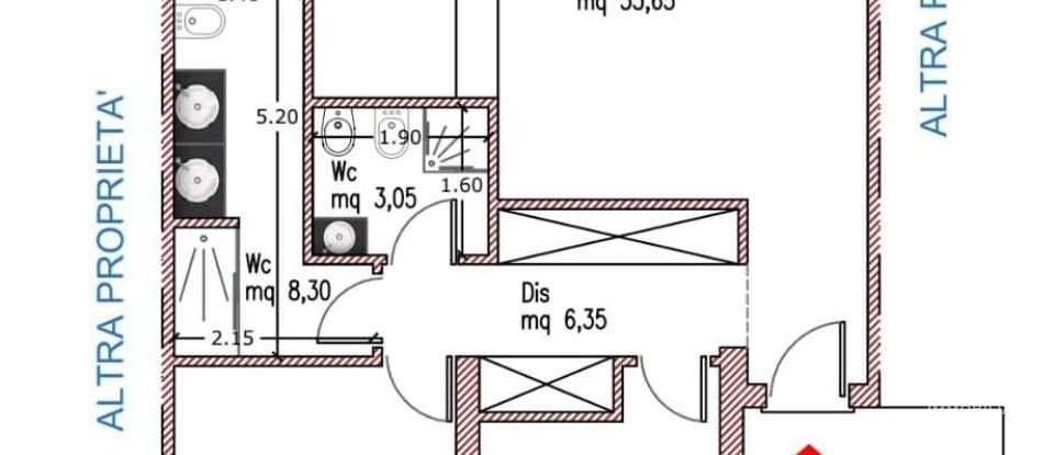 Apartment 5 rooms of 90 m² in Olbia (07026)