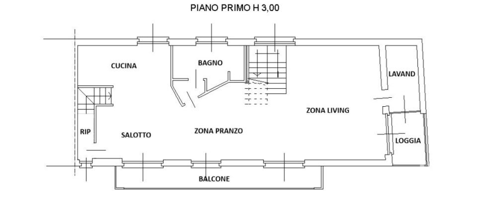 Four-room apartment of 206 m² in Bregnano (22070)
