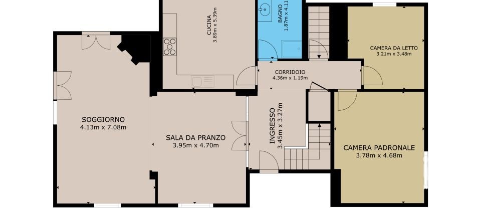 Casale 10 locali di 236 m² in Bargagli (16021)