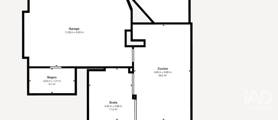 Casale 10 locali di 236 m² in Bargagli (16021)