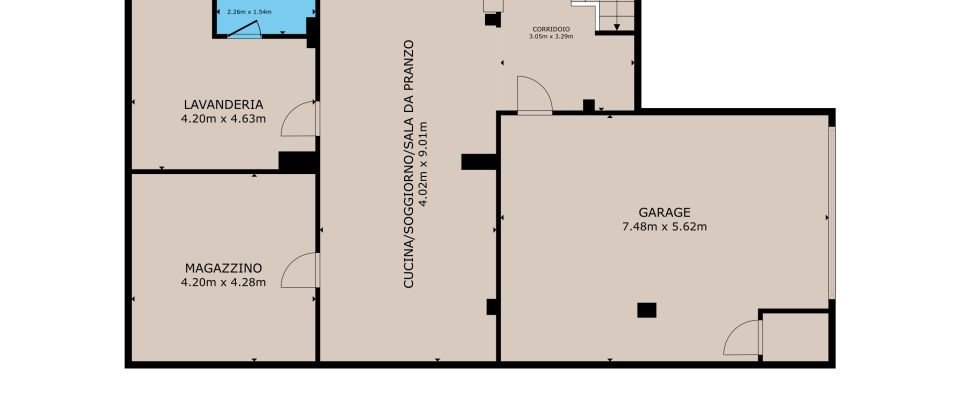 Casale 9 locali di 246 m² in Bargagli (16021)