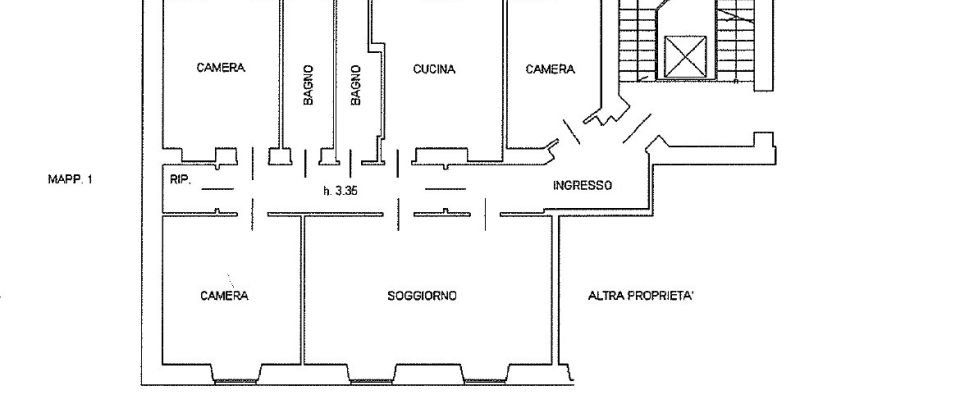Quadrilocale di 159 m² a Milano (20145)