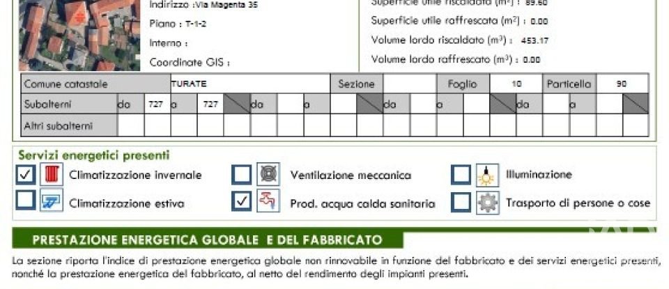 Trilocale di 122 m² a Turate (22078)