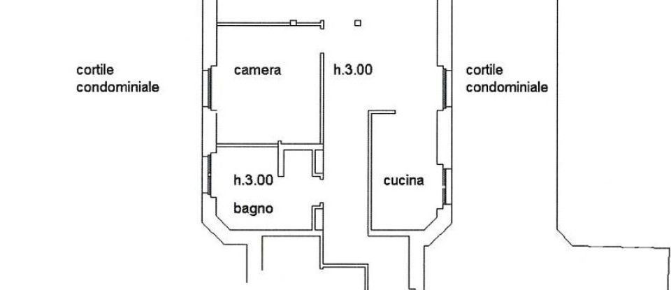 Four-room apartment of 120 m² in Genova (16121)