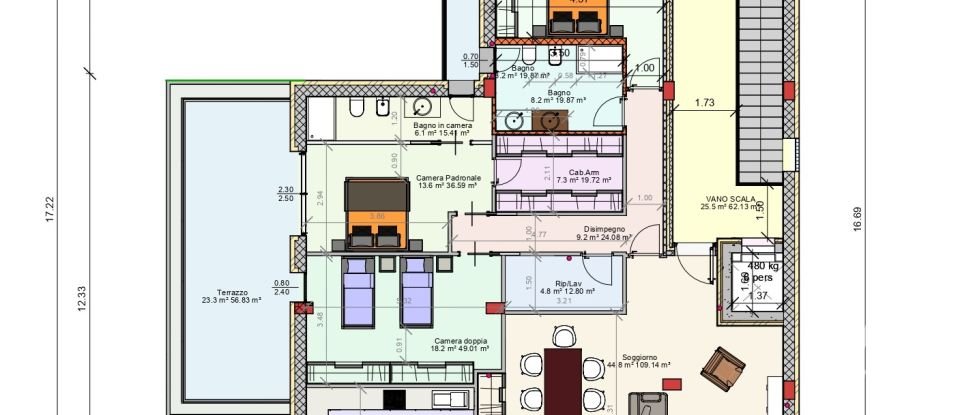 Appartamento 10 locali di 280 m² a Grottammare (63066)