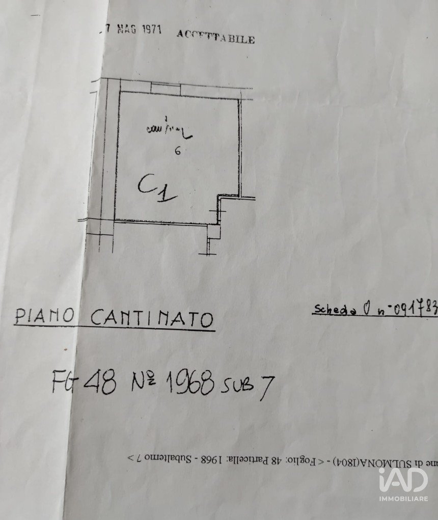 Three-room apartment of 124 m² in Sulmona (67039)