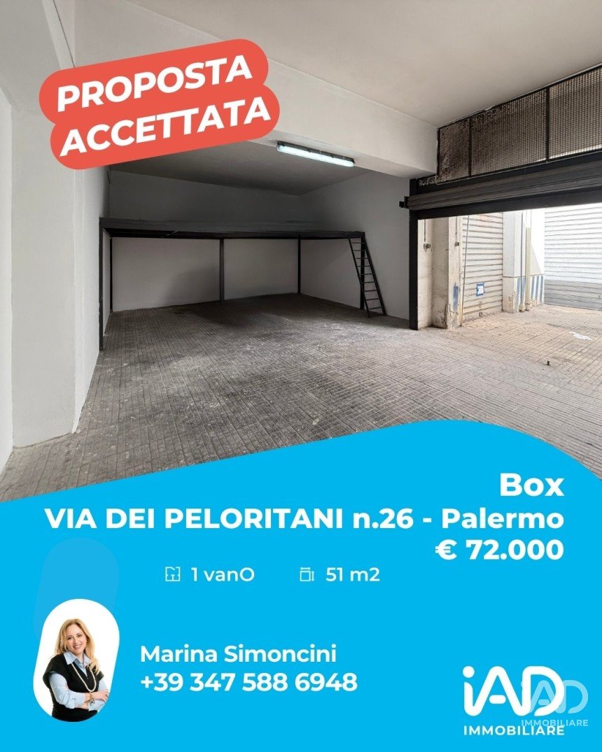 Parking of 51 m² in Palermo (90141)