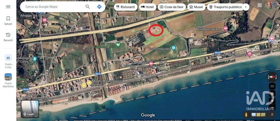 Terreno di 600 m² in Cupra Marittima (63061)