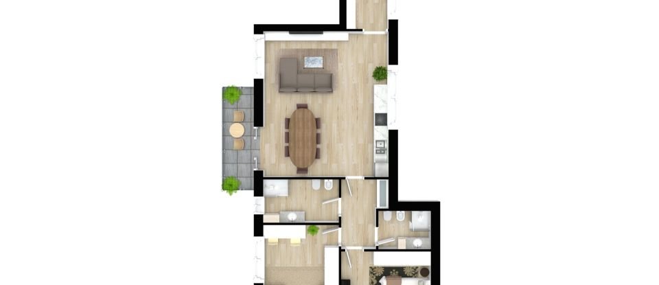 Three-room apartment of 107 m² in Busto Arsizio (21052)