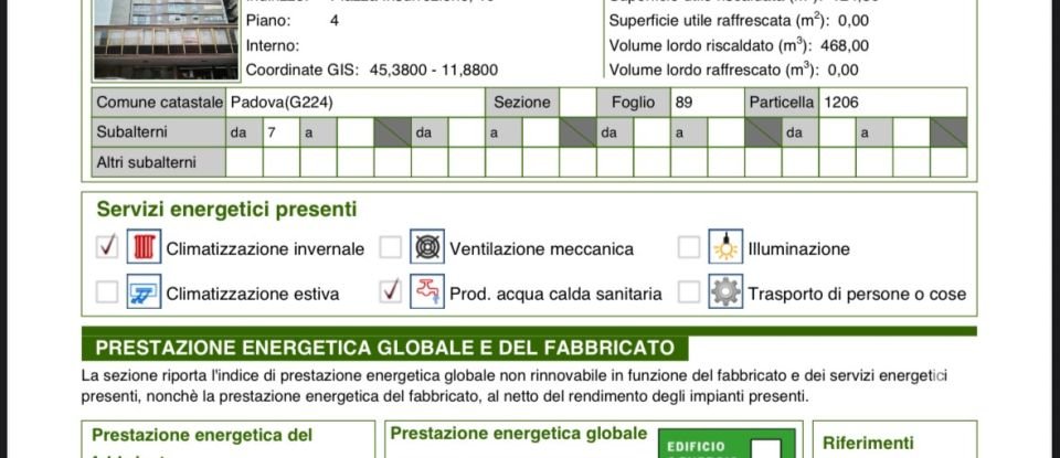 Quadrilocale di 155 m² a Padova (35139)