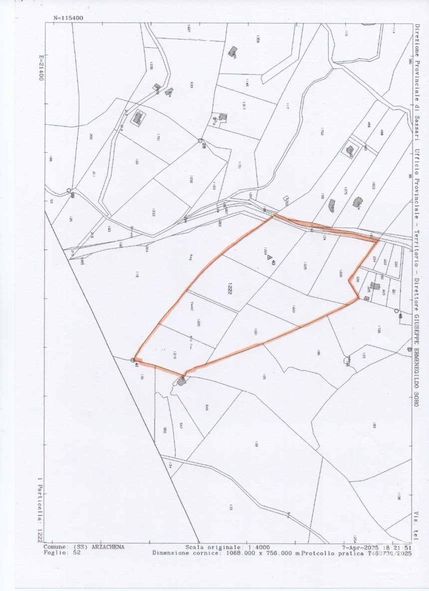 Terreno agricolo di 82.077 m² in Arzachena (07021)