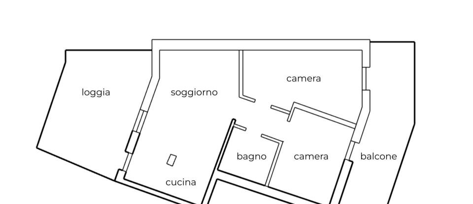 Three-room apartment of 76 m² in Brenzone (37010)