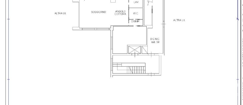 Two-room apartment of 80 m² in Palermo (90143)