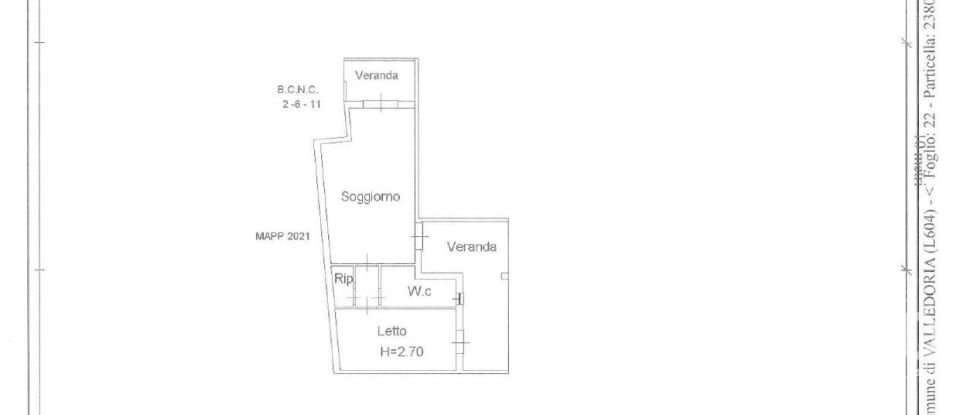 Trilocale di 58 m² a Valledoria (07039)